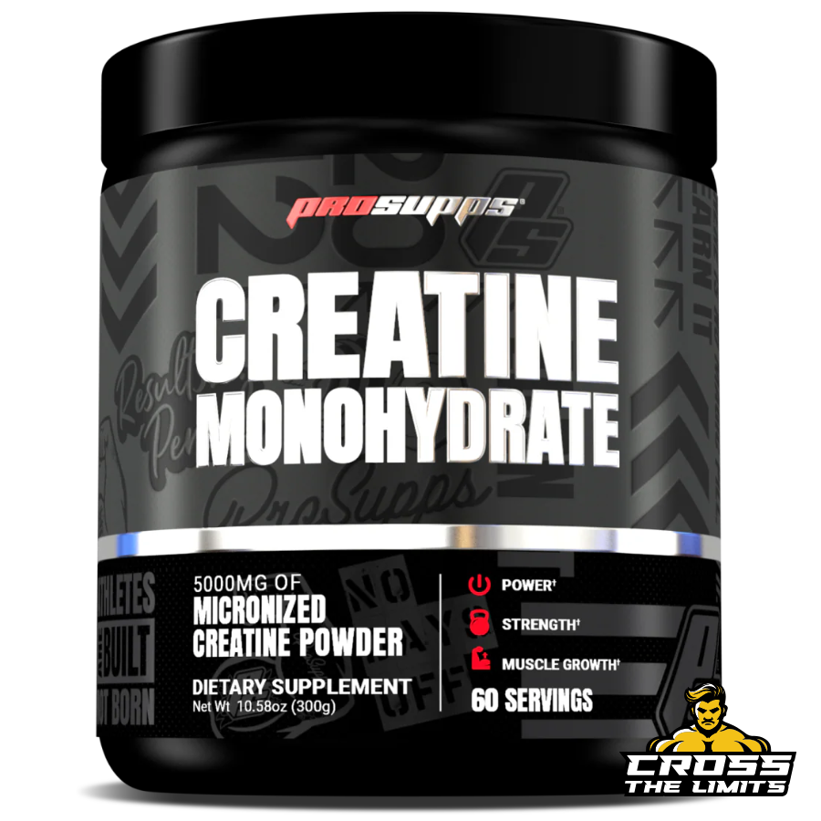 ProSupps Creatine Monohydrate 300 g — micronised creatine powder jar — available at CrossTheLimits.co.uk