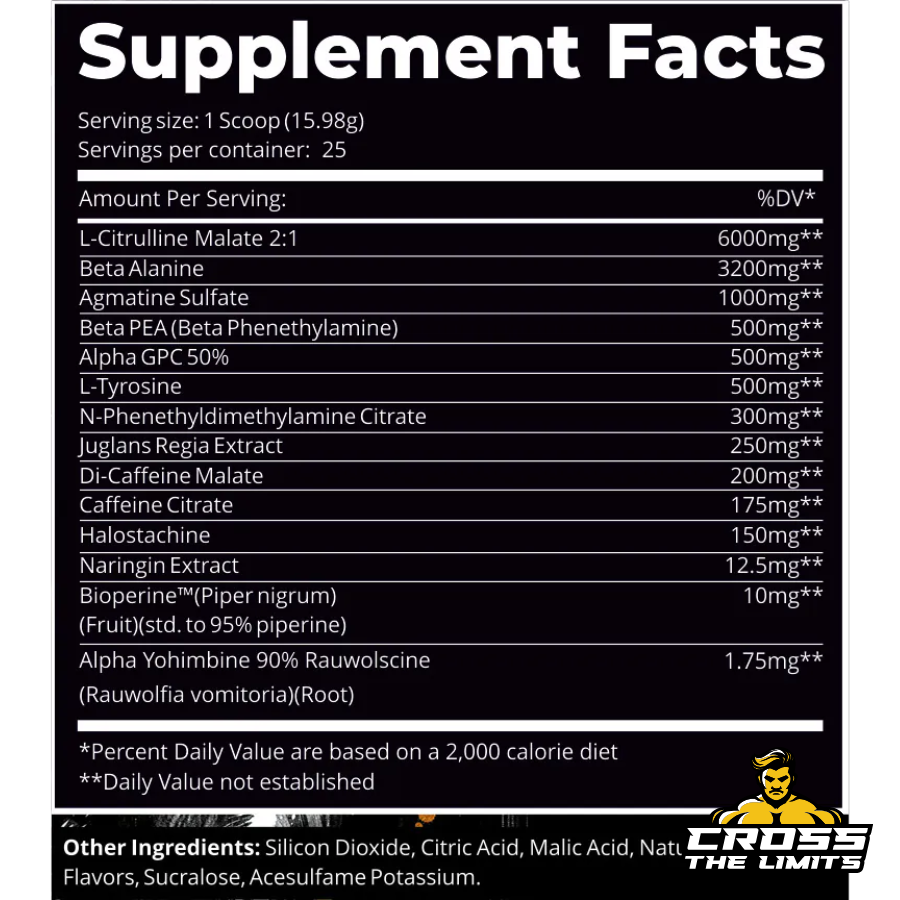 Dark Labs CRACK Primal Edition – Hardcore Pre-Workout | Cross The Limits