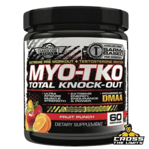MYO-TKO Total Knockout pre workout front label