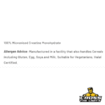 HR Labs Creatine Monohydrate Facts crossthelimits co uk