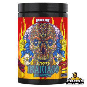 Dark Labs Ripped Maniaco Pre-workout Strawberry Lemonade flavour tub - advanced thermogenic pre-workout