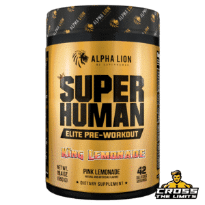 Alpha Lion SuperHuman Elite pre-workout supplement container