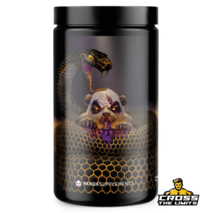 Panda Supplements Black Mamba pre workout tub high stim performance supplement