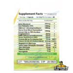 Quatro Sterol supplement facts testosterone support and estrogen control formula advanced hormone support supplement with DHEA DIM and saw palmetto capsules male hormone optimization supplement Revange Life Quatro Sterol