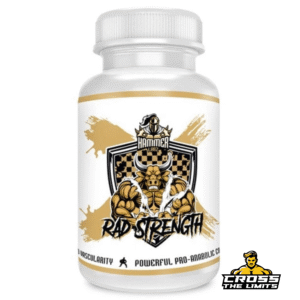Hammer Labz RAD-140 RAD Strength capsules bottle front label muscle growth supplement