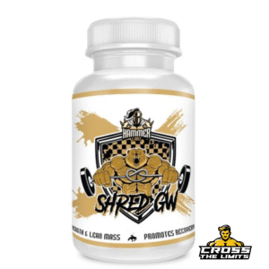Hammer Labz SHRED GW GW-501516 capsules bottle front label endurance fat burner supplement