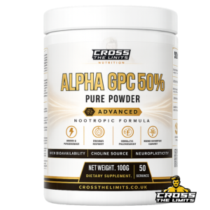Cross The Limits Nutrition Alpha GPC 50% Pure Powder 100g