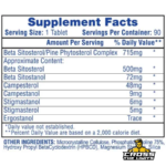 Hi Tech Beta Sitosterol ingredient label