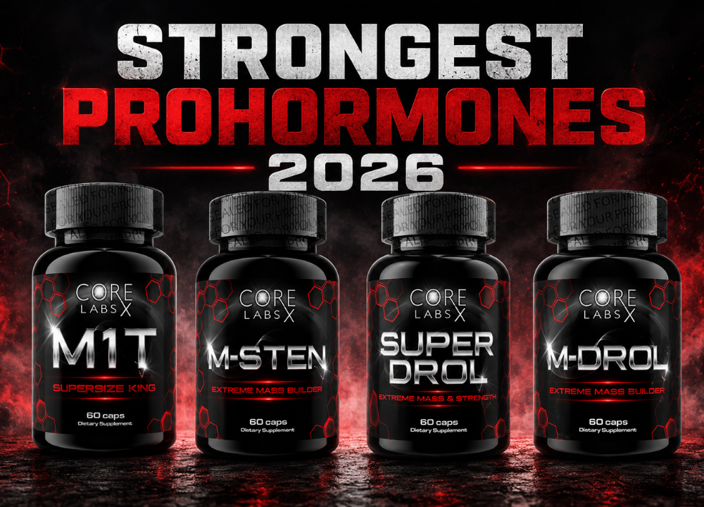 Strongest Prohormones 2026: M-Sten vs Superdrol vs M1T vs M-Drol Ranked