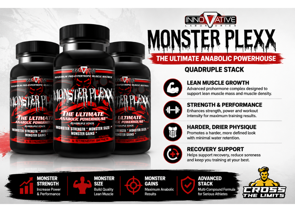 Innovative Laboratories Monster Plexx Review – Is This The Strongest Prohormone Stack?