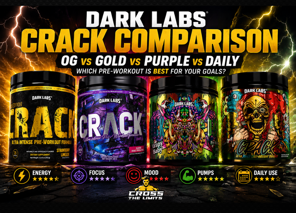 Dark Labs Crack Comparison: OG vs Gold vs Purple vs Daily (2026)