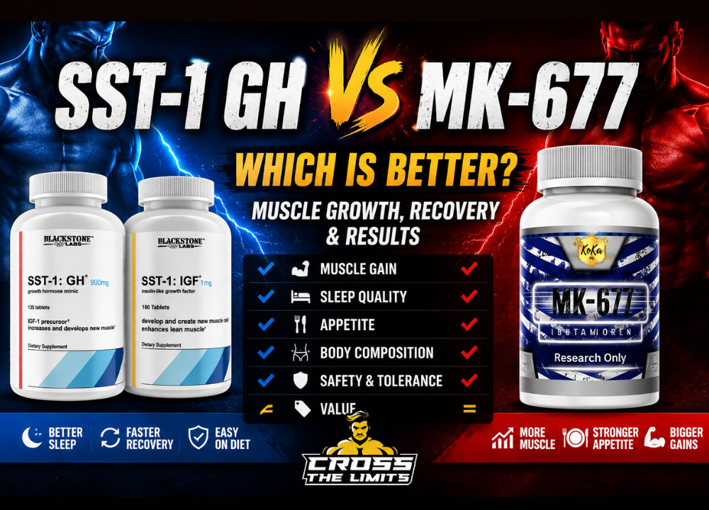 SST-1 GH vs MK-677: Which Is Better For Muscle Growth, Recovery & Results?