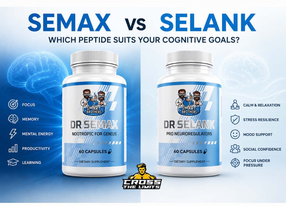 Semax vs Selank: which peptide suits your cognitive goals