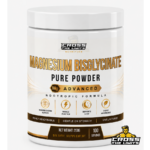 Cross The Limits Nutrition Magnesium Bisglycinate Pure Powder 200g premium highly absorbable magnesium supplement for muscle recovery relaxation sleep and nervous system support