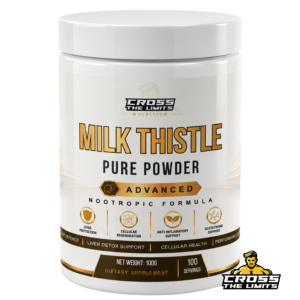 Cross The Limits Nutrition Milk Thistle Pure Powder 100g – Advanced Liver Support
