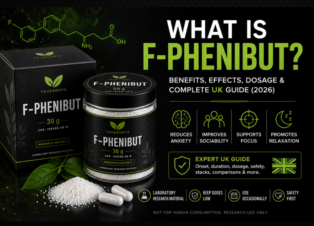 What Is F-Phenibut? Benefits, Effects, Dosage & Complete UK Guide (2026)