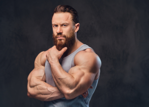 Sleep and muscle recovery athlete illustrating the importance of quality sleep for muscle growth, strength and overnight recovery