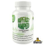 Ripfast Amped Hyper Blend 60 Capsules advanced stimulant cutting and prohormone stack with Epistane-style compound, Dienedione and AMP Citrate