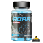 ROAR Extreme Hardcore Series advanced muscle growth stack with Ostarine, HMB, Noopept, Ashwagandha, Tongkat Ali and Lion's Mane