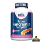 Haya Labs Super Pancreatin Complex 100 capsules digestive enzyme supplement with Pancreatin 8X