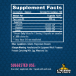 Haya Labs Super Pancreatin Complex 100 Caps | Digestive Enzymes | CTL ingredient label
