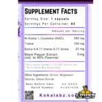 Koka Labz Tren Avar Prohormone Supplement Facts Ingredients Panel