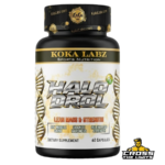 Koka Labz Halo Drol RX advanced prohormone for lean muscle gains, muscle hardness and strength with 60 capsules
