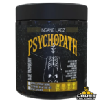 Insane Labz PsychoPath Pre Workout high stimulant formula for intense energy focus and workout performance