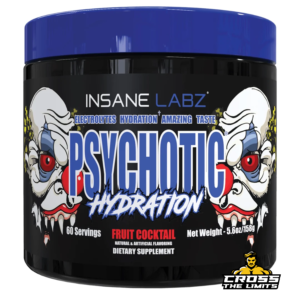 Insane Labz Psychotic Hydration electrolyte powder for workout hydration and electrolyte support 60 servings