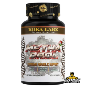 Koka Labz Metha Drol RX advanced prohormone 60 capsules with 1-Androstene-3β-ol-17-one, NAC and TUDCA.
