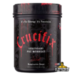 NutriFitt Crucifix Pre Workout high stim performance formula for energy focus strength and muscle pumps