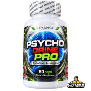 Revange Nutrition Psycho Drive Pro advanced nootropic supplement 60 capsules for focus, mental drive and cognitive performance
