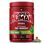 Alpha Lion SuperHuman Original Bulk Juice Sour Gummy Bear pre-workout with 325mg caffeine and 21 servings