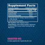 Haya Labs Glucosamine Chondroitin & MSM Complex Supplement Facts