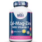 Haya Labs Calcium Magnesium & Zinc with Vitamin D 90 Tabs multi-mineral