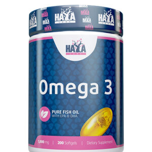 Haya Labs Omega 3 1000mg Fish Oil – 200 Softgels