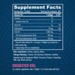 Haya Labs Omega 3 1000mg Fish Oil Supplement Facts