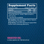 Haya Labs Methyl B-12 200mcg Supplement Facts
