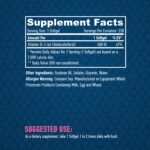 Haya Labs Vitamin D3 400 IU Supplement Facts