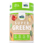 Haya Labs Super Greens Natural Peach Shake