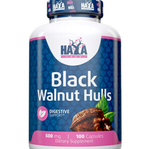 Haya Labs Black Walnut Hulls 500mg – 100 Caps