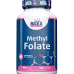 Haya Labs Methyl Folate 400mcg (5-MTHF) 120 Tabs folate (vitamin b9)