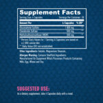 Haya Labs Glucosamine Chondroitin & MSM Complex Supplement Facts