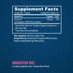 Haya Labs Vitamin K2-MK7 100mcg Supplement Facts