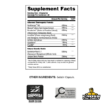 Apollon Nutrition Chaos supplement facts with Morosil Paradoxine InnoSlim ProGBB and diuretic matrix