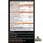 Competitive Edge Labs Lipo Elite Supplement Facts with MitoBurn Cocoabuterol CaloriBurn GBB caffeine Synephrine and KannaEase