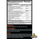Competitive Edge Labs M-Test Supplement Facts with SR10X Symplocos, red seaweed, Spilanthes, Panax Ginseng and Cistanche