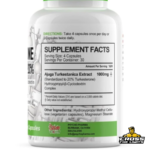 Psycho Pharma Turkesterone 20 percent supplement facts with 1000mg Ajuga Turkestanica Extract