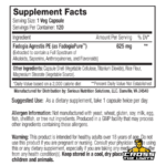 SNS Fadogia XT | 625mg FadogiaPure Testosterone Support ingredient label 2