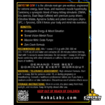 Koka Labz OXYSTIM GEN II extreme energy laser focus and muscle pump pre workout